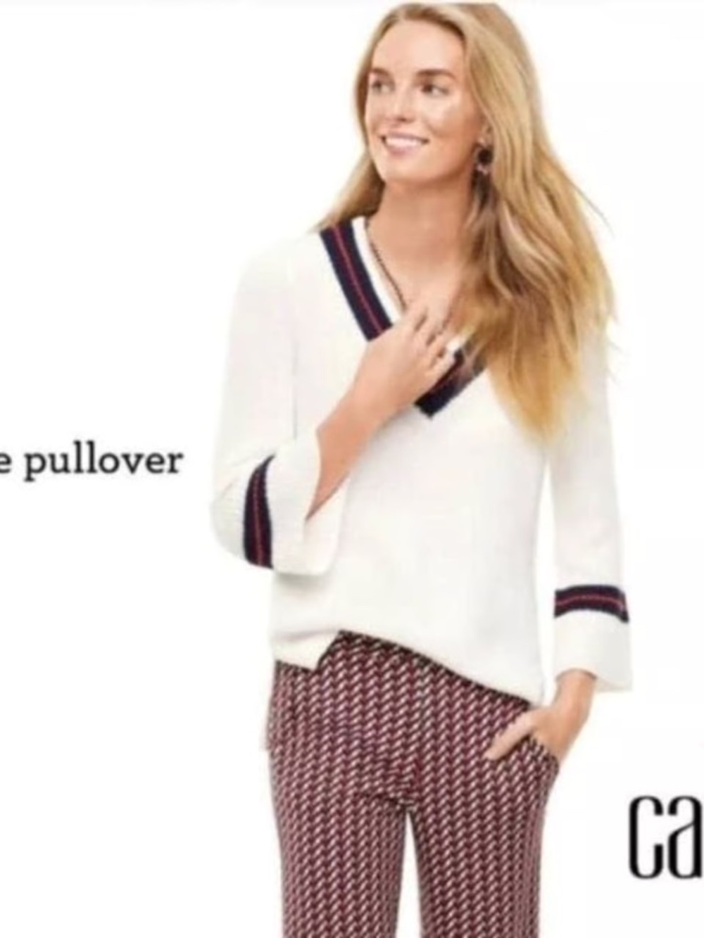 CAbi Ace Pullover Sweater Style 5639